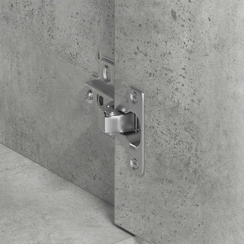 vidaXL betonszürke szerelt fa tálalószekrény 88 x 30 x 70 cm