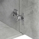 vidaXL betonszürke szerelt fa tálalószekrény 88 x 30 x 70 cm