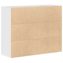 vidaXL magasfényű fehér szerelt fa tálalószekrény 88 x 30 x 70 cm