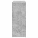 vidaXL betonszürke szerelt fa tálalószekrény 60 x 30 x 75 cm