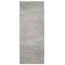 vidaXL betonszürke szerelt fa tálalószekrény 60 x 30 x 75 cm