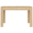 vidaXL sonoma tölgy színű szerelt fa étkezőasztal 120 x 60 x 76 cm