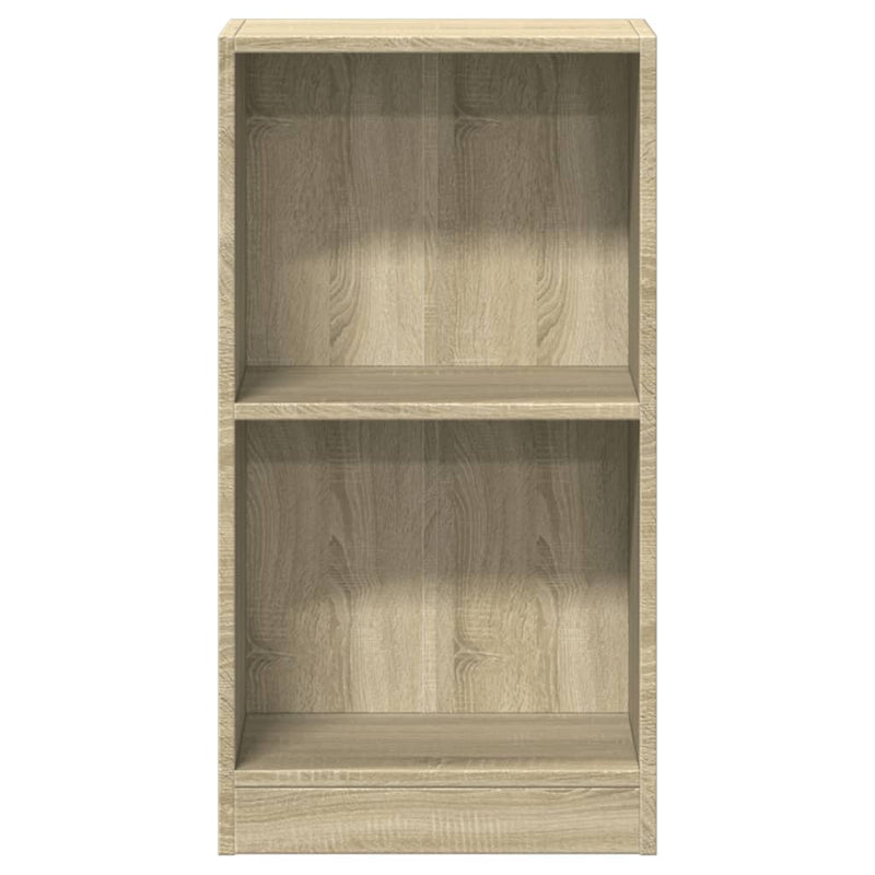vidaXL sonoma-tölgy színű forgácslap könyvespolc 40 x 24 x 75 cm
