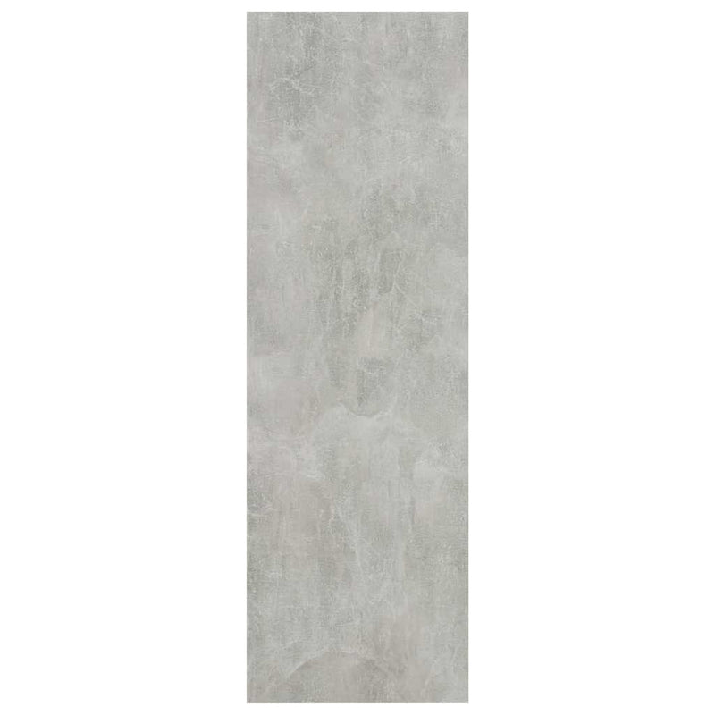 vidaXL betonszürke szerelt fa könyvespolc 40x24x75 cm