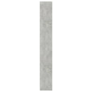 vidaXL 5-szintes betonszürke szerelt fa könyvszekrény 40 x 24 x 175 cm