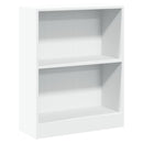 vidaXL fehér szerelt fa könyvespolc 60 x 24 x 76 cm