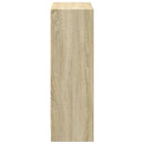 vidaXL sonoma tölgy színű szerelt fa könyvespolc 60 x 24 x 76 cm