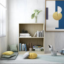 vidaXL sonoma tölgy színű szerelt fa könyvespolc 60 x 24 x 76 cm