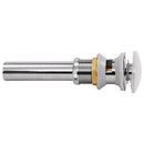 vidaXL rozsdamentes acél mosdólefolyó túlfolyásgátlóval