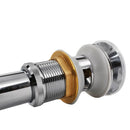 vidaXL rozsdamentes acél mosdólefolyó túlfolyásgátlóval