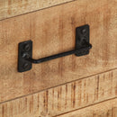 vidaXL tömör nyers mangófa komód 100 x 31 x 60 cm