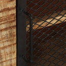 vidaXL tömör nyers mangófa komód 100 x 31 x 60 cm