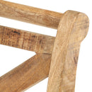 vidaXL tömör mangófa előszobai pad 103 x 33 x 72 cm