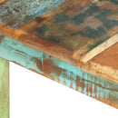 vidaXL újrahasznosított tömör fa étkezőasztal 160 x 80 x 76 cm