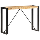 vidaXL tömör mangófa tálalóasztal 110 x 35 x 76 cm
