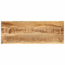 vidaXL tömör mangófa tálalóasztal 110 x 35 x 76 cm