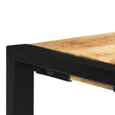 vidaXL tömör mangófa tálalóasztal 110 x 35 x 76 cm