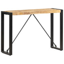 vidaXL tömör mangófa tálalóasztal 110 x 35 x 76 cm