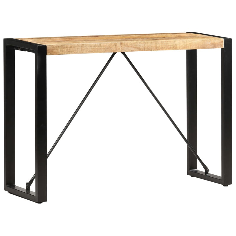 vidaXL tömör mangófa tálalóasztal 110 x 35 x 76 cm
