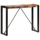 vidaXL tömör újrahasznosított fa tálalóasztal 110 x 35 x 76 cm