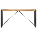 vidaXL tömör mangófa tálalóasztal 150 x 35 x 76 cm