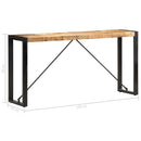 vidaXL tömör mangófa tálalóasztal 150 x 35 x 76 cm