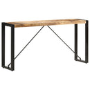 vidaXL tömör mangófa tálalóasztal 150 x 35 x 76 cm
