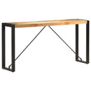 vidaXL tömör mangófa tálalóasztal 150 x 35 x 76 cm