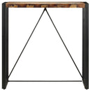vidaXL tömör újrahasznosított fa bárasztal 110 x 60 x 110 cm