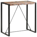 vidaXL tömör újrahasznosított fa bárasztal 110 x 60 x 110 cm
