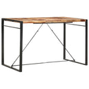 vidaXL tömör akácfából bárasztal 180 x 90 x 110 cm