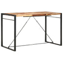 vidaXL tömör akácfából bárasztal 180 x 90 x 110 cm