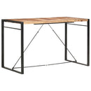 vidaXL tömör akácfából bárasztal 180 x 90 x 110 cm