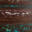 vidaXL tömör újrahasznosított fa étkezőasztal 180 x 90 x 76 cm