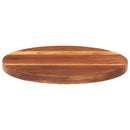 vidaXL kerek tömör akácfa asztallap 25-27 mm 40 cm