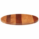 vidaXL kerek tömör akácfa asztallap 25-27 mm 60 cm