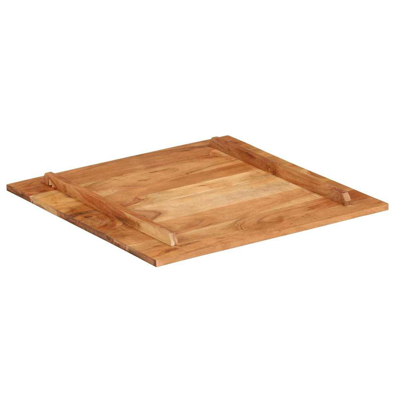 vidaXL tömör akácfa asztallap 15-16 mm 60 x 60 cm
