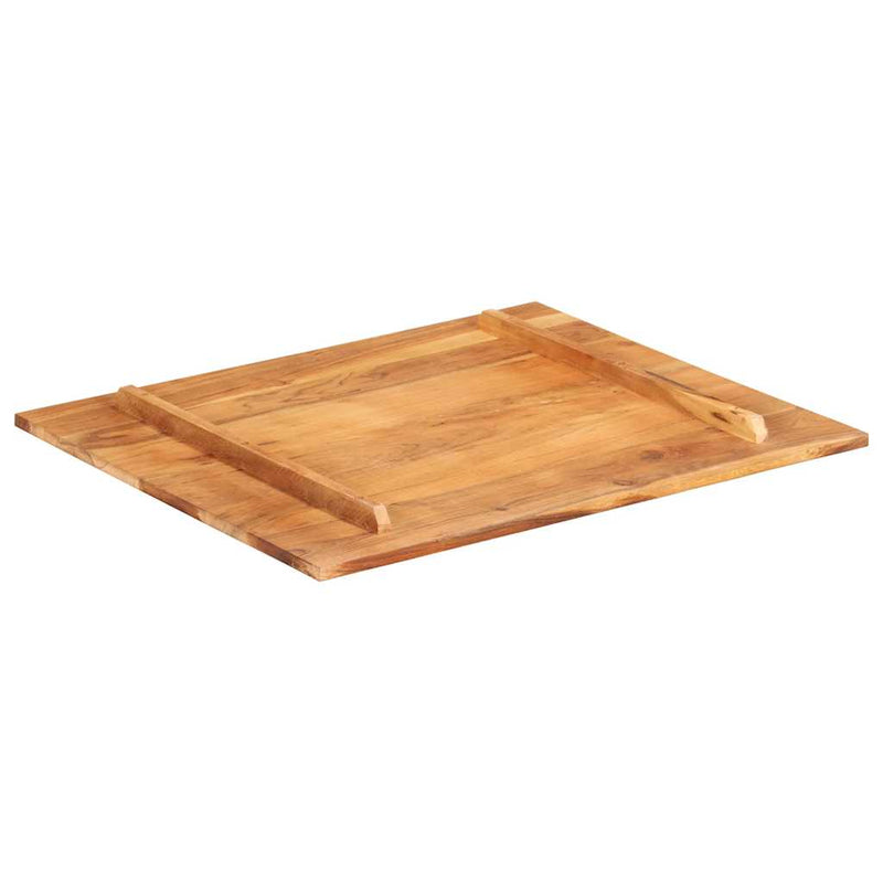 vidaXL tömör akácfa asztallap 15-16 mm 60 x 70 cm