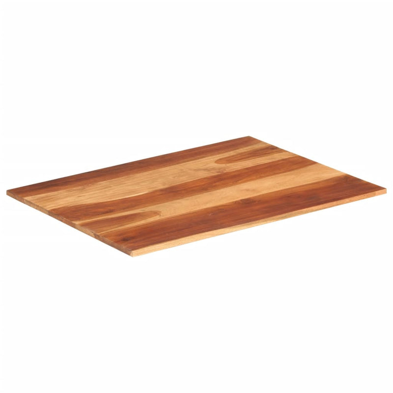 vidaXL tömör akácfa asztallap 15-16 mm 60 x 80 cm