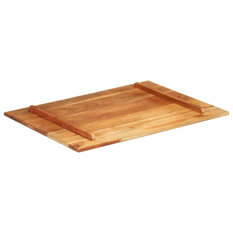 vidaXL tömör akácfa asztallap 15-16 mm 60 x 80 cm