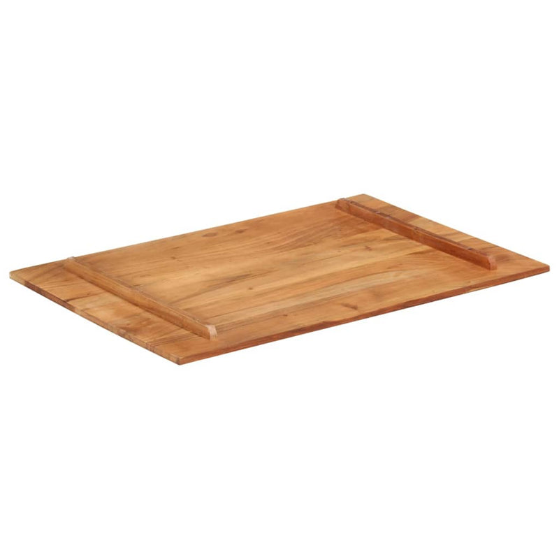 vidaXL tömör akácfa asztallap 15-16 mm 60 x 90 cm