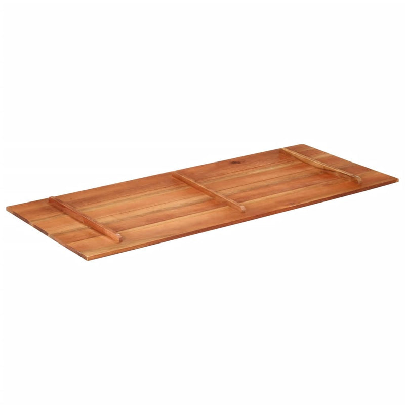 vidaXL tömör akácfa asztallap 15-16 mm 60 x 140 cm