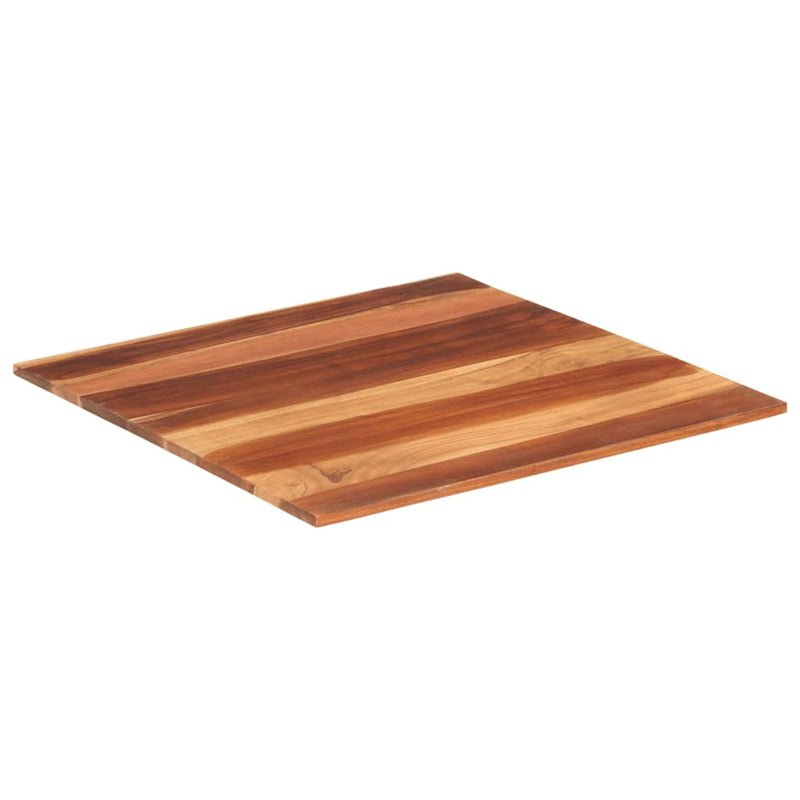 vidaXL tömör akácfa asztallap 15-16 mm 70 x 70 cm