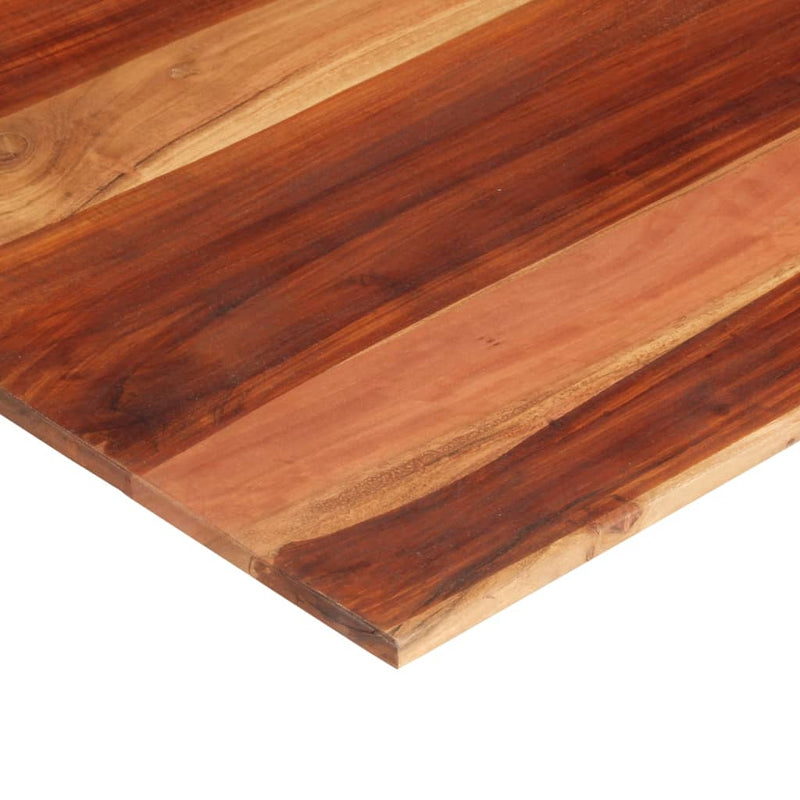 vidaXL tömör akácfa asztallap 15-16 mm 70 x 70 cm