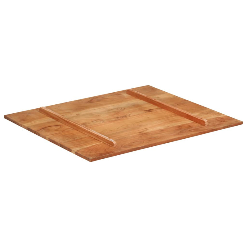 vidaXL tömör akácfa asztallap 15-16 mm 70 x 80 cm