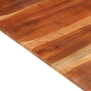 vidaXL tömör akácfa asztallap 15-16 mm 70 x 80 cm