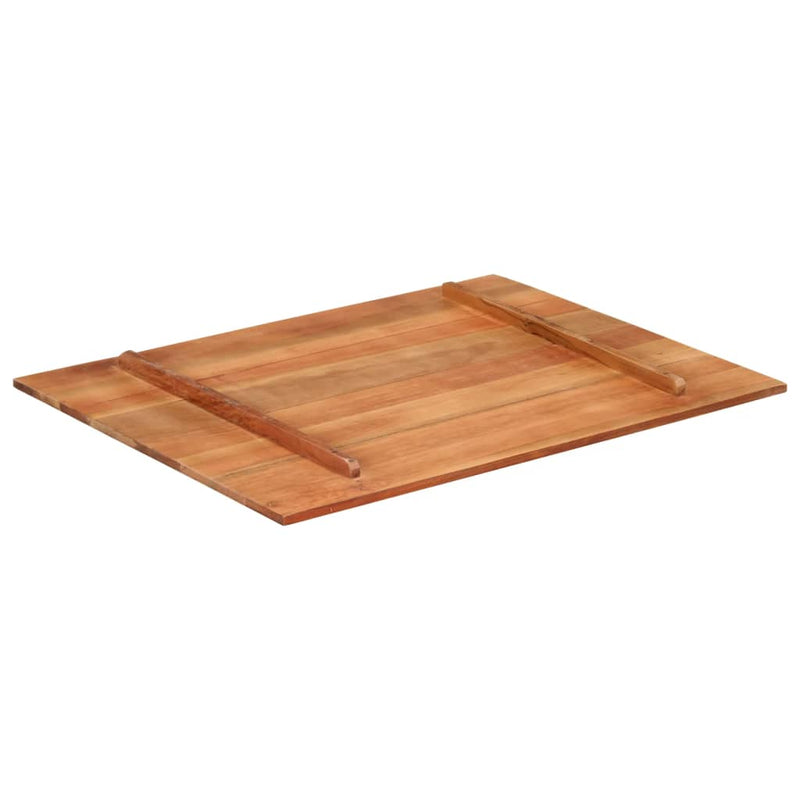 vidaXL tömör akácfa asztallap 15-16 mm 70 x 90 cm