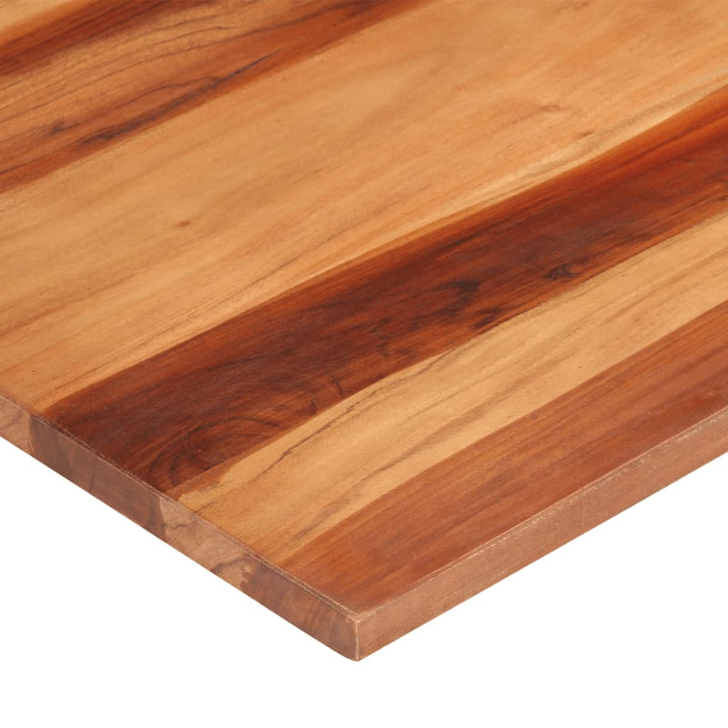 vidaXL tömör akácfa asztallap 25-27 mm 60 x 80 cm