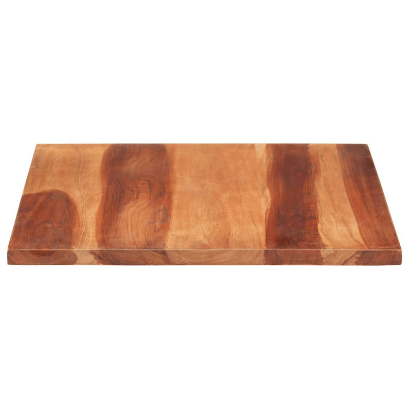 vidaXL tömör akácfa asztallap 25-27 mm 60 x 80 cm
