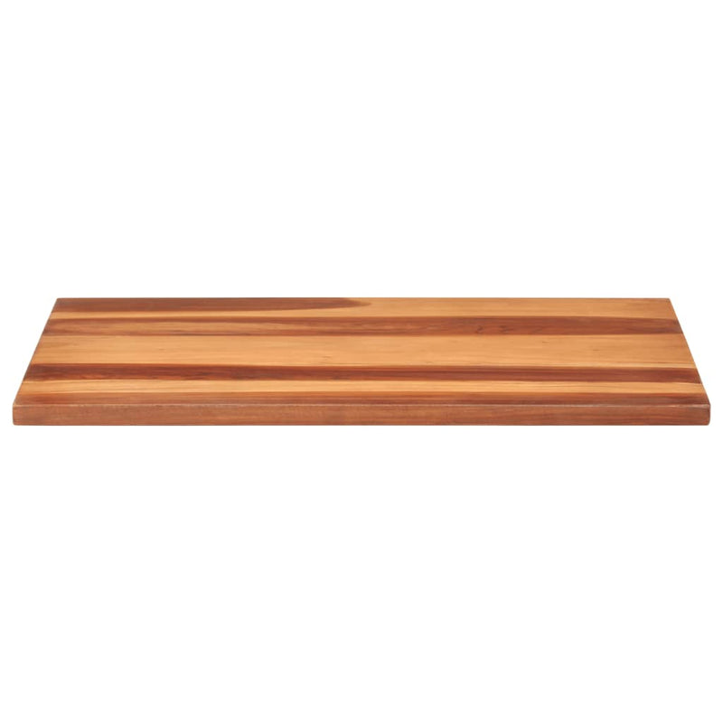 vidaXL tömör akácfa asztallap 25-27 mm 60 x 80 cm